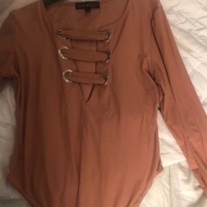 Blush bodysuit